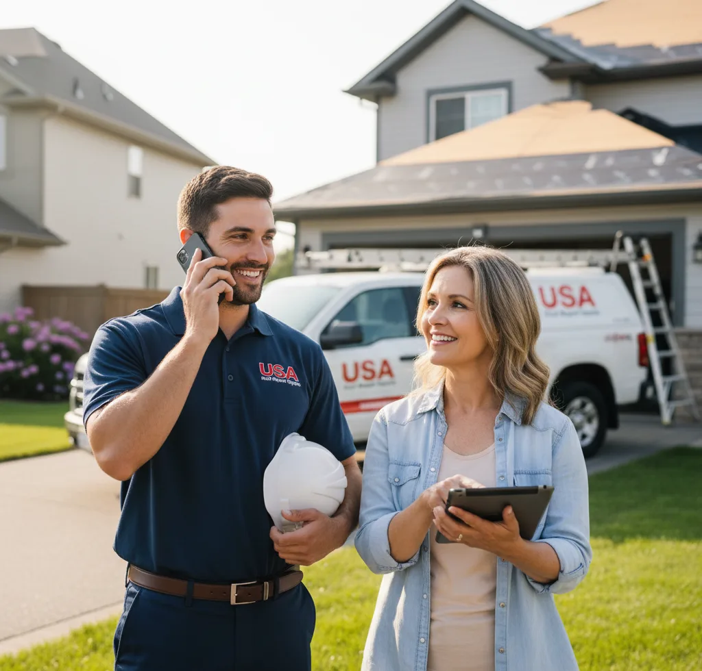 USA Roof Repair Experts customer support in Windom